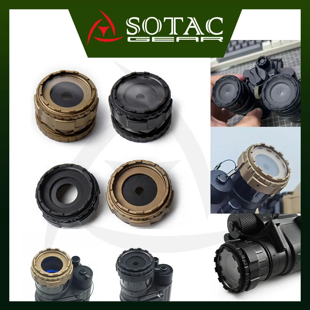 Protector de lente NVG metálico ajustable para visión nocturna - imagen 2