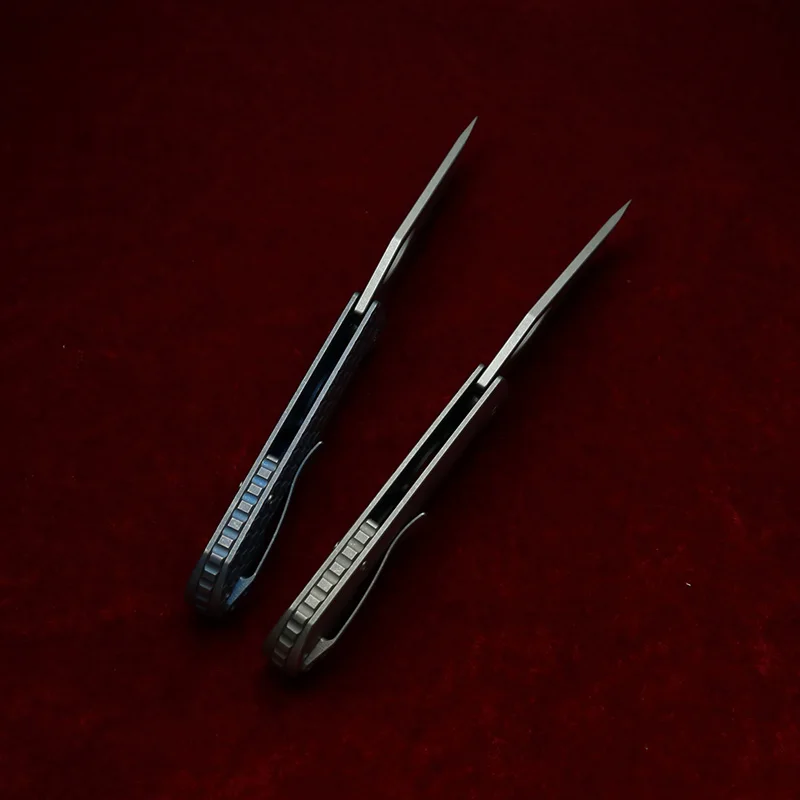 LEMIFSHE Cuchillo plegable EDC de titanio con rodamientos cerámicos - imagen 2