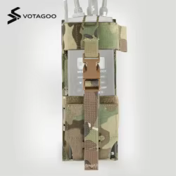 Funda táctica para radio VOTAGOO MOLLE corte láser multiformato