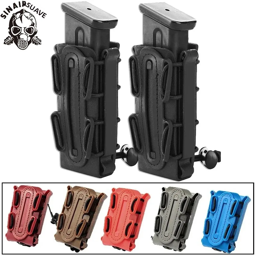 Porta cargadores táctico MOLLE con clip para cinturón antideslizante - imagen 4