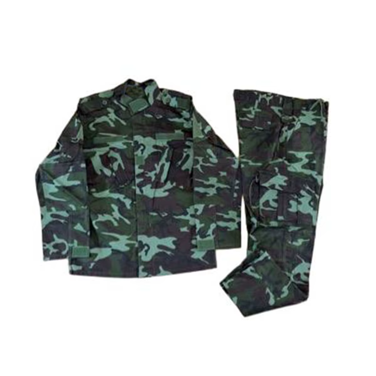 Uniforme táctico ACU de camuflaje selva, camisa y pantalón táctico - imagen 2