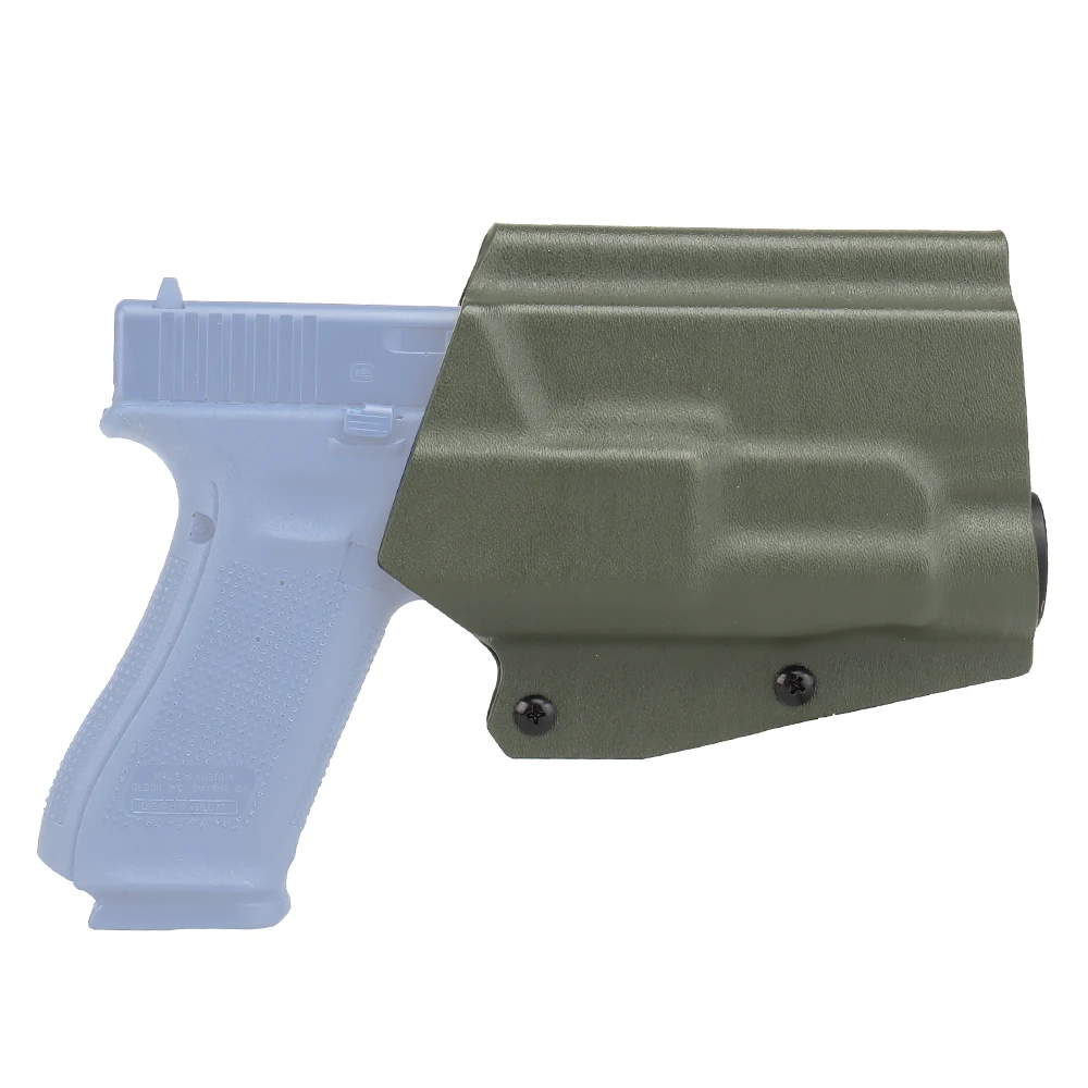 Funda táctica Kydex Glock 17/19/19X/45 compatible TLR-1 QLS - imagen 3