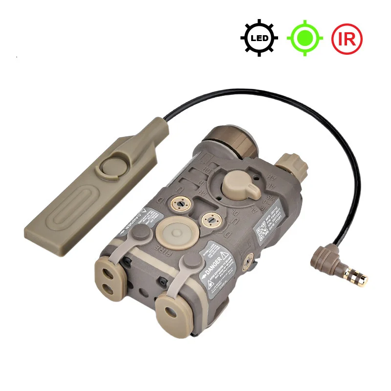 Indicador láser NGAL verde para caza, LED intermitente nylon - imagen 2