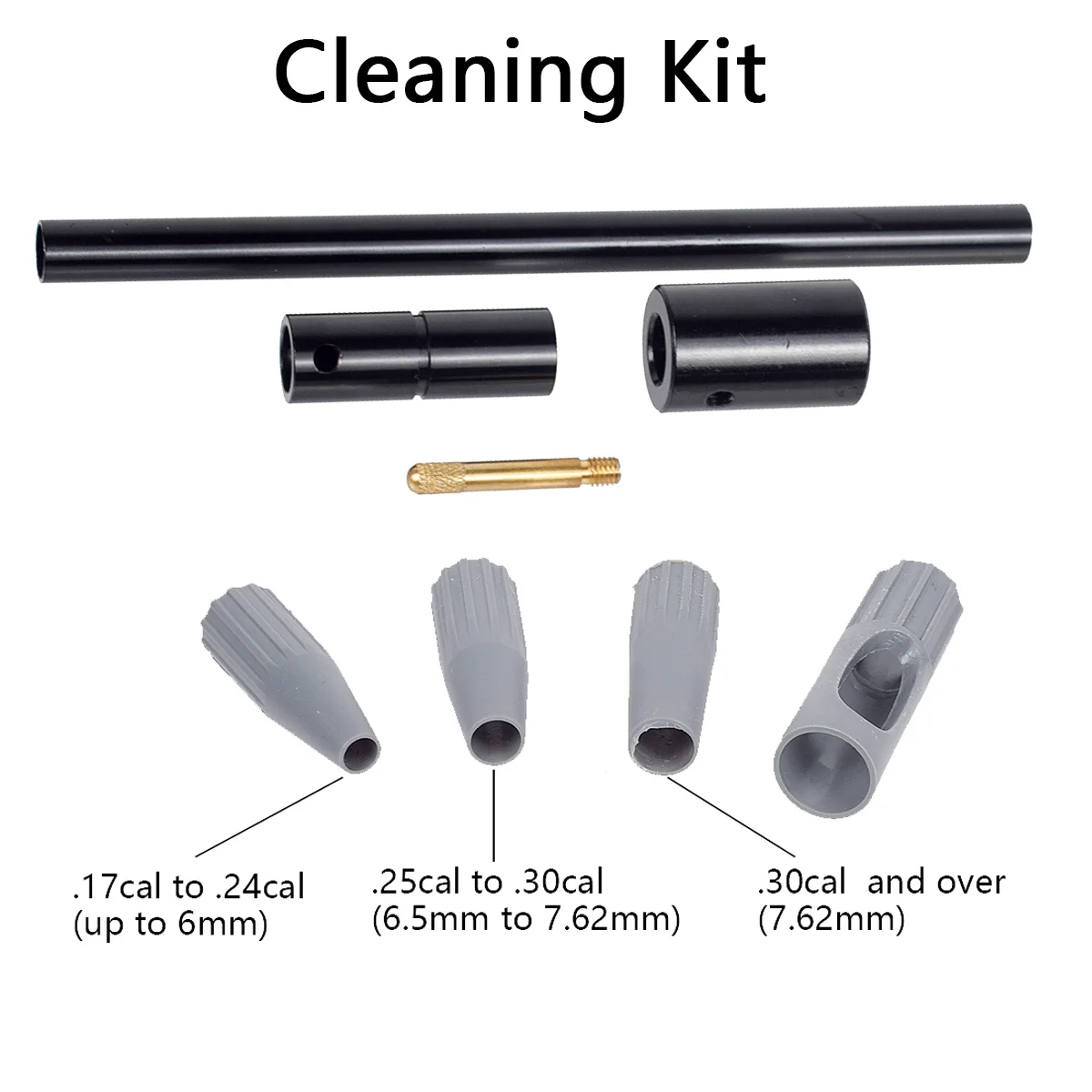 Kit mantenimiento armas táctico – Guía universal calibres .22 y .30