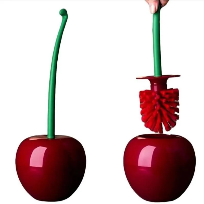Cepillo de baño Cherry con mango largo y cerdas suaves para diario - imagen 4