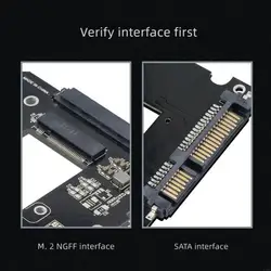 Placa Adaptadora M.2 B-Key SATA 6 Gbps Almacenamiento SSD