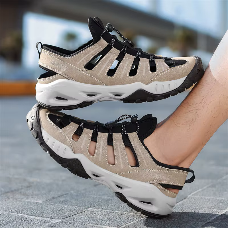 Sandalias senderismo hombre – O.ZTESHI ligeras transpirables agua outdoor - imagen 3