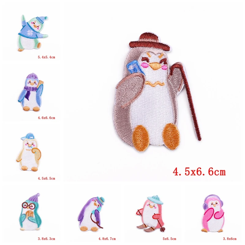 Parche pingüino Prajna - vista 1