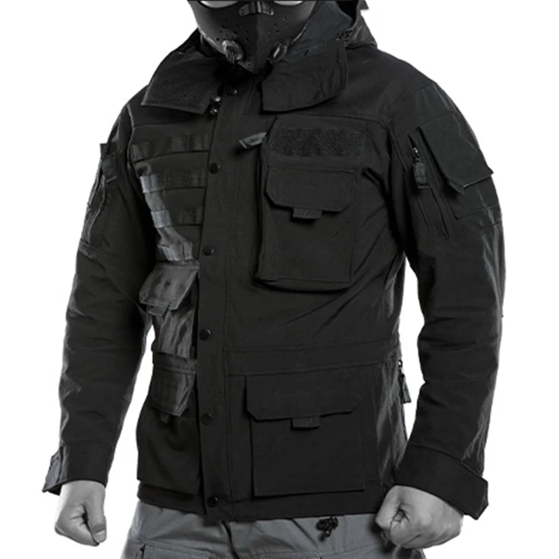 Ninja Mark 5 Chaqueta Táctica Hombre Gruesa Cortavientos Senderismo - imagen 5