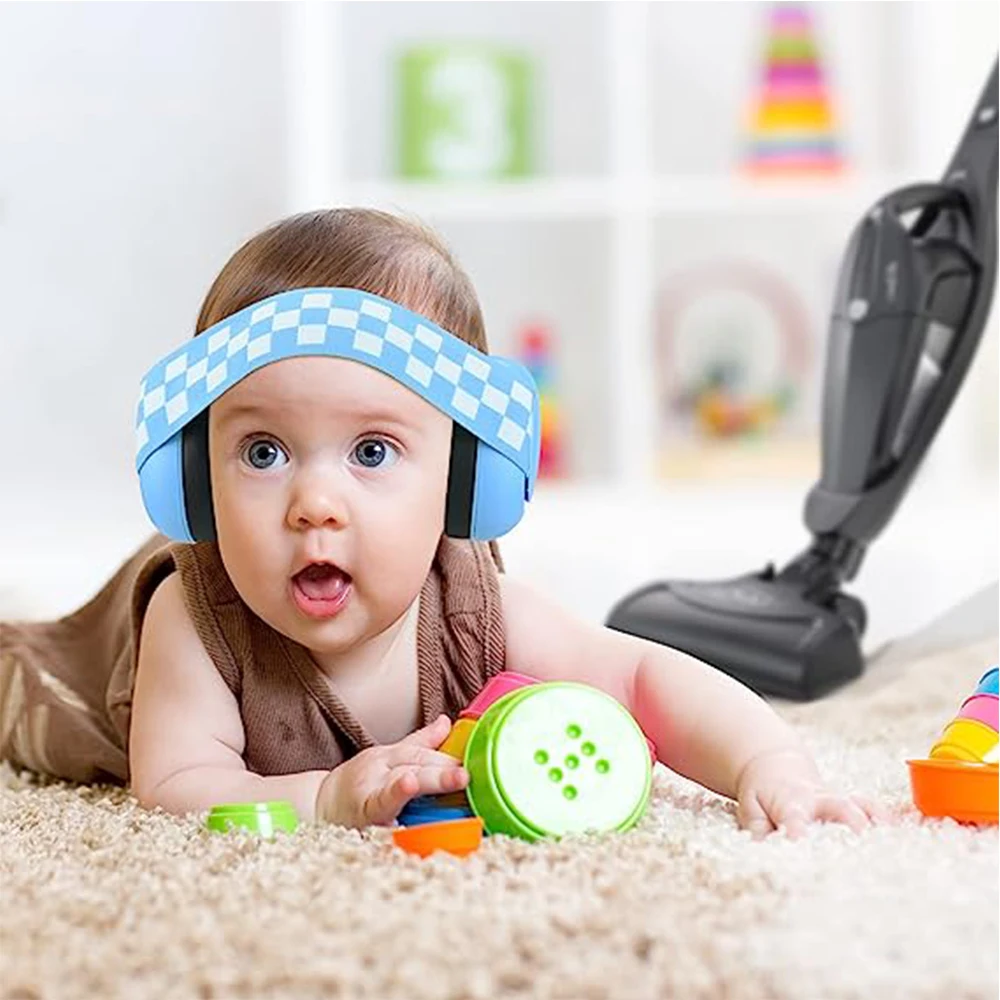 Orejeras protección auditiva para bebés con diadema ajustable - imagen 5