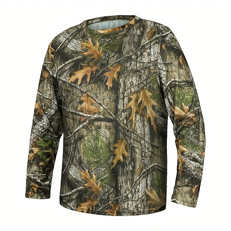 Camisa táctica manga larga transpirable con camuflaje biónico UV - imagen 4