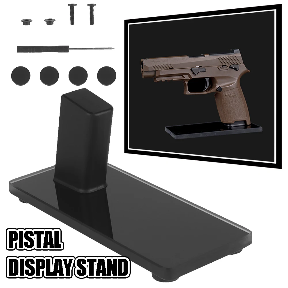 Soporte de exhibición portátil para pistolas, montaje rápido seguro - imagen 4