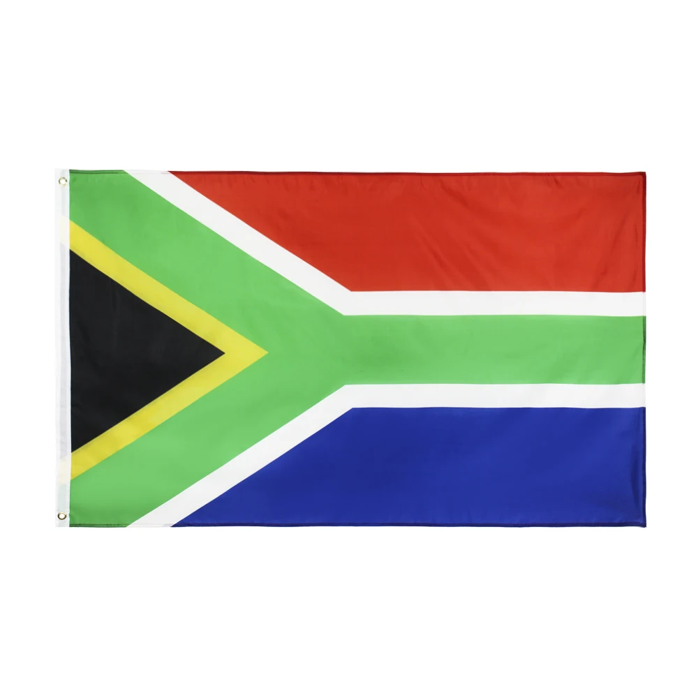 Bandera Sudáfrica ZA RSA SA de tela para exterior