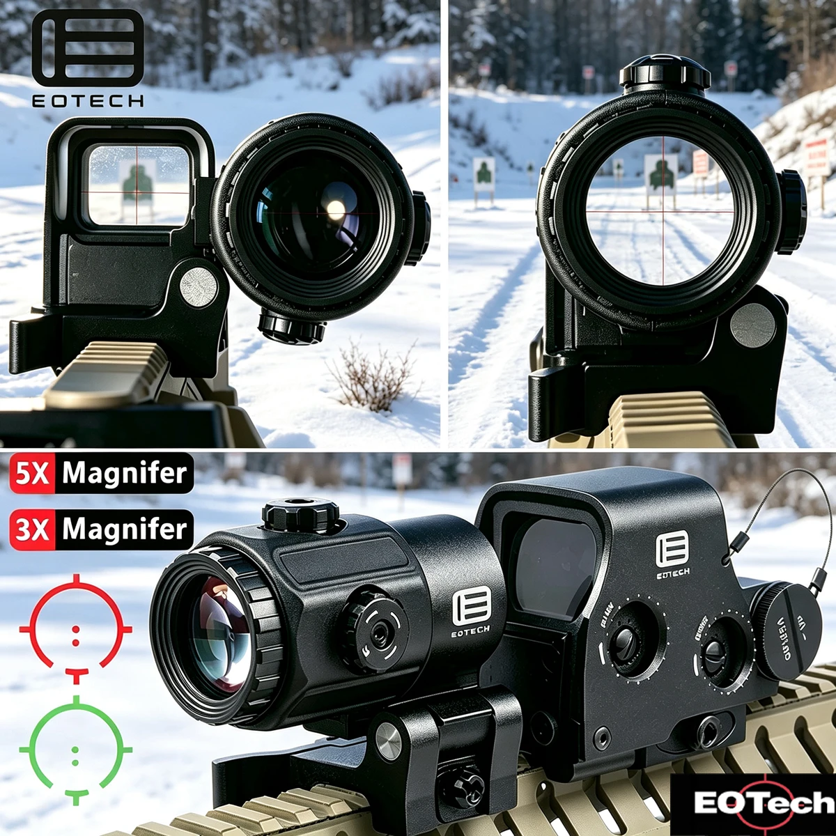 EOTech 553 Visor holográfico para raíl de 20 mm - imagen 4