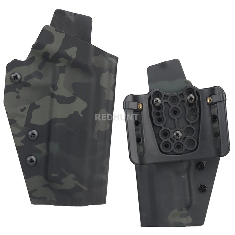 Funda Kydex TII 2011 oculta para cinturón táctico con clip seguro - imagen 3