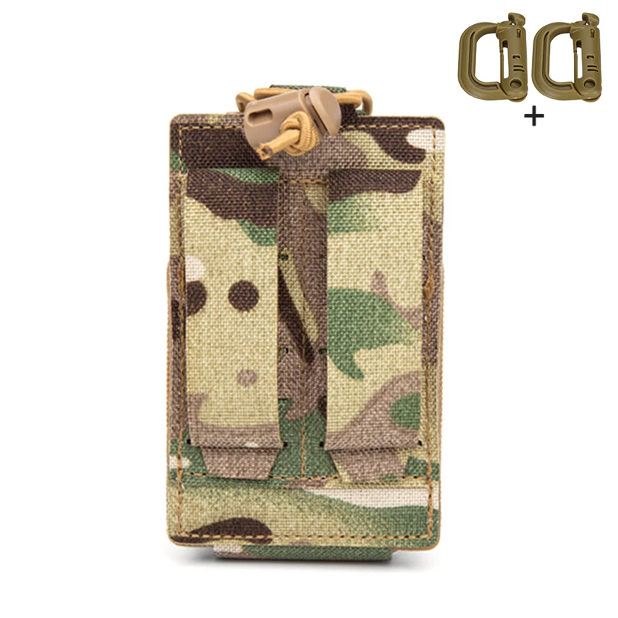 Bolsa táctica MOLLE de nylon resistente para radio colgante - imagen 3