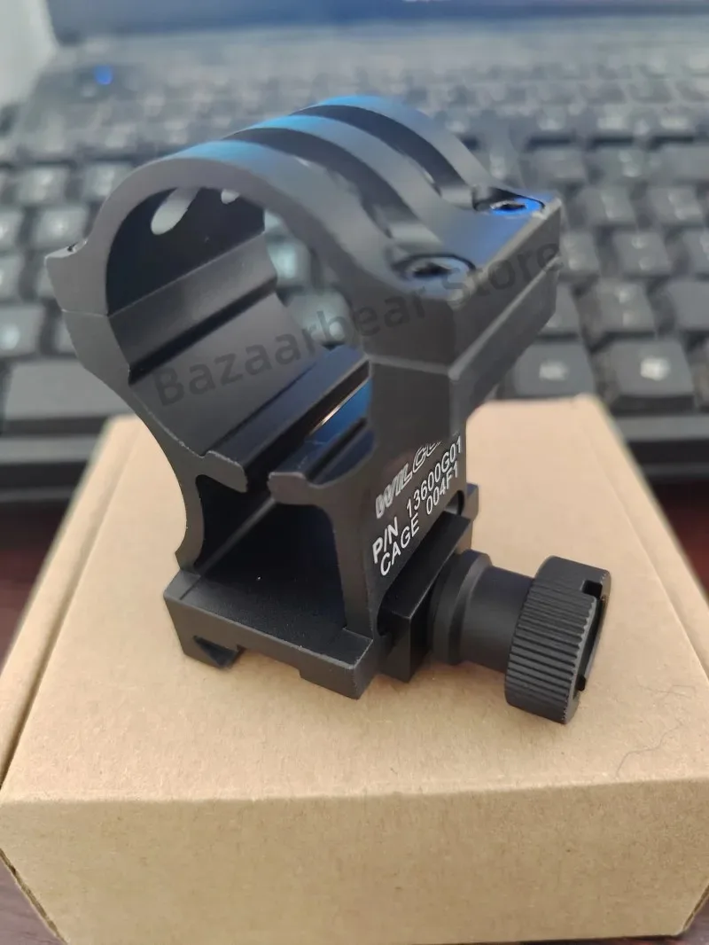 Vista completa del soporte táctico MK18