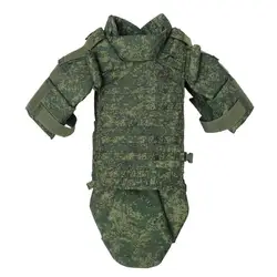 Chaleco táctico camuflaje con protección de blindaje pesada