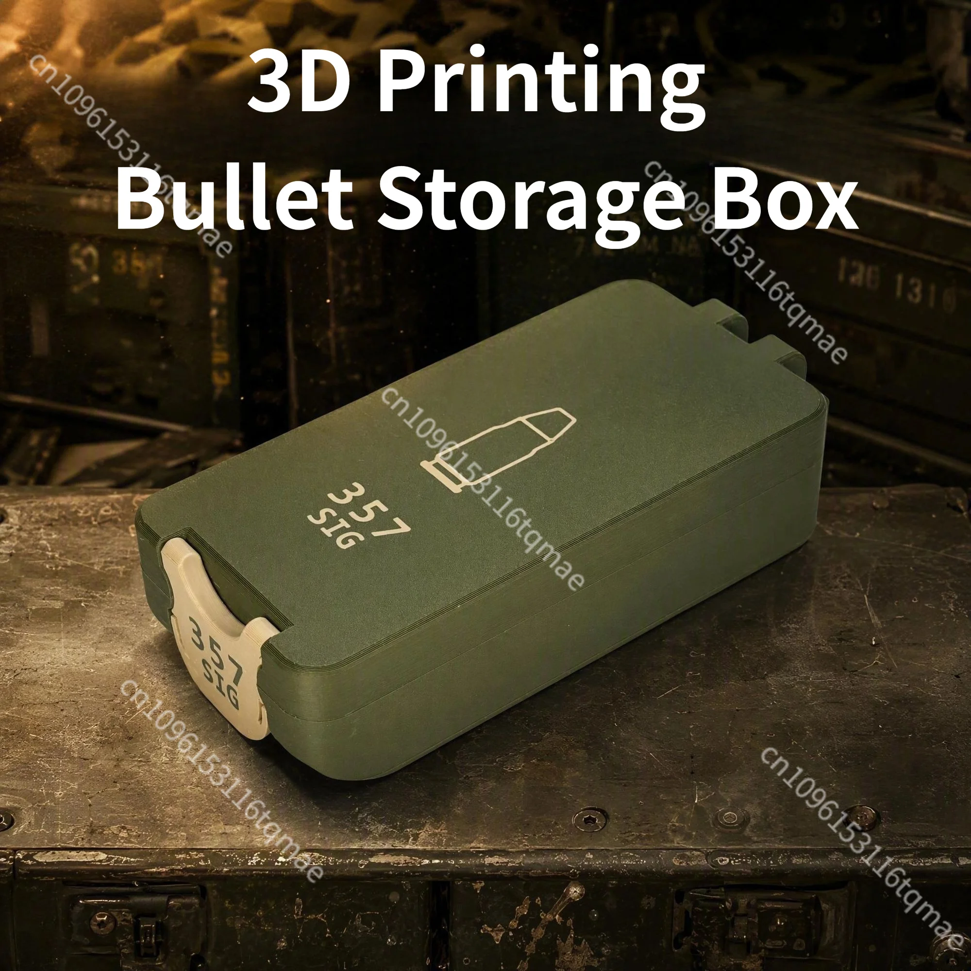Caja de munición 17 Hornet y .357 SIG para campo de tiro - imagen 2