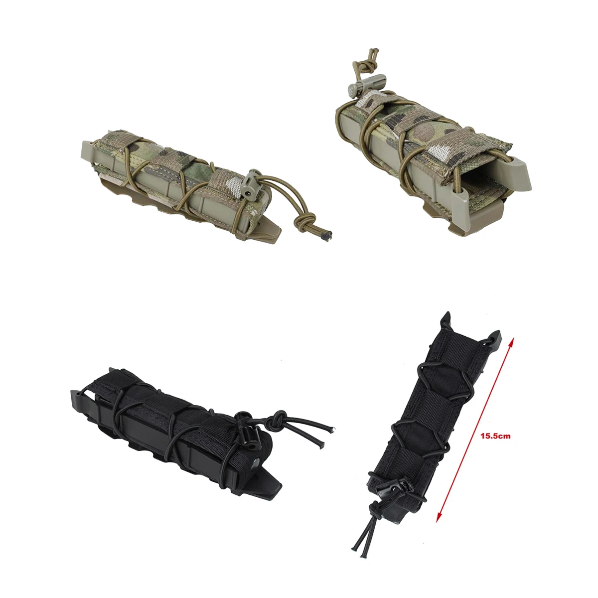 TMC SMG Bolsa táctica MOLLE para cargadores MP7 - imagen 3