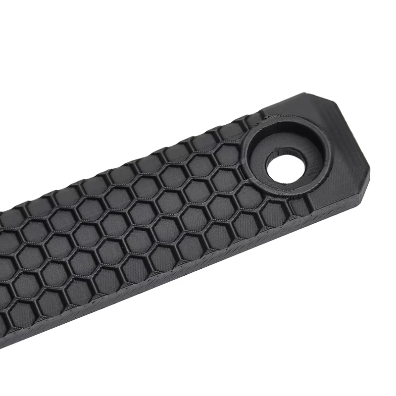 Cubre carril M-LOK KEYMOD impresión 3D virutas madera fácil montaje - imagen 2