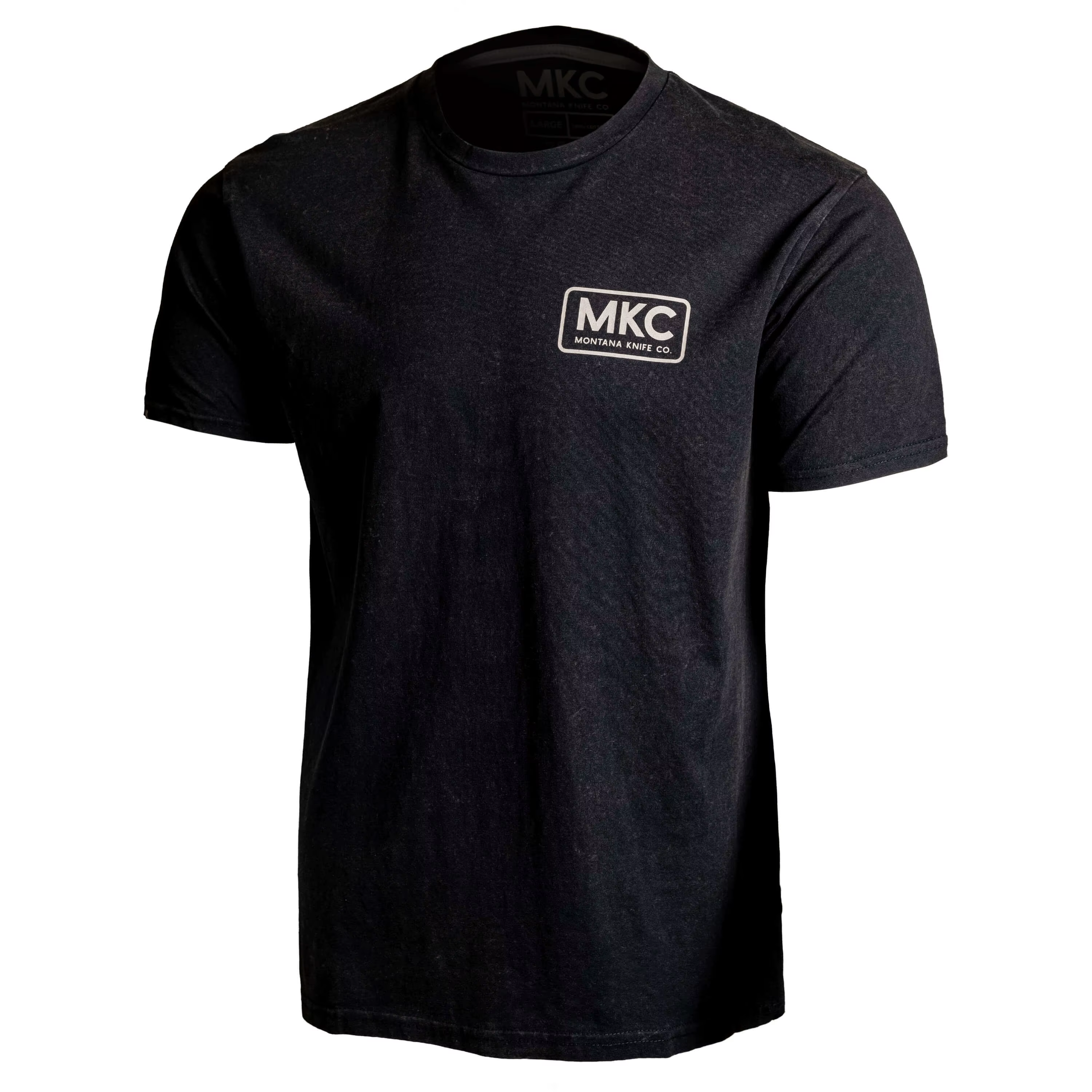 Camiseta táctica MKC STONEWASH unisex negra stonewash - imagen 4
