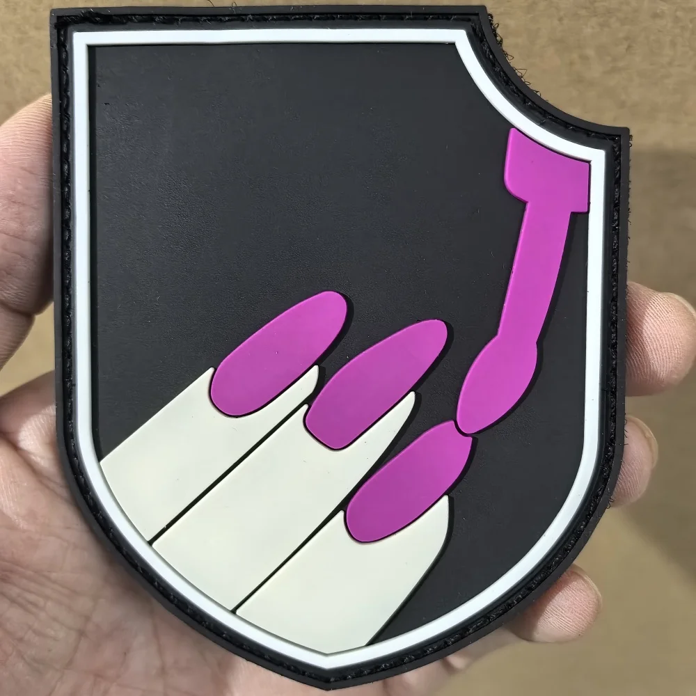 Parche de PVC personalizado para equipamiento táctico - imagen 4