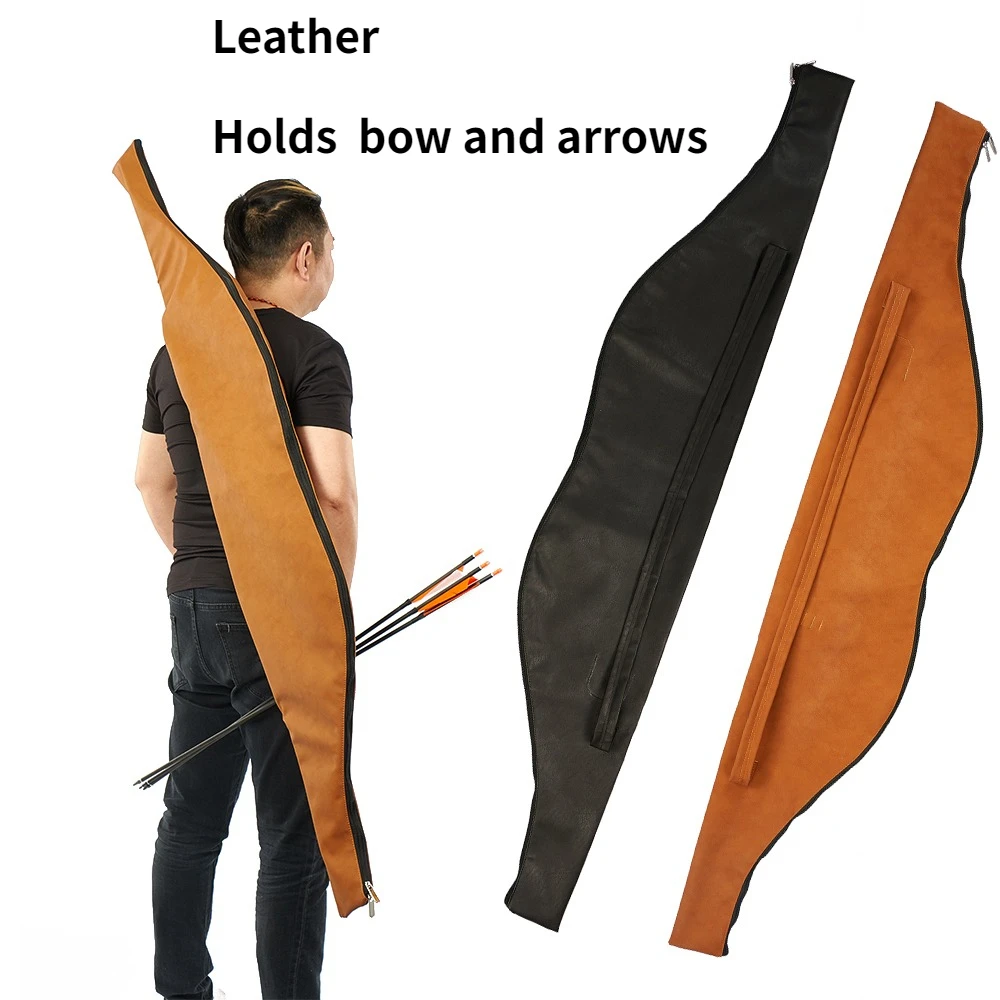 Toparchery Funda para Flechas de cuero Arco Recurvo - imagen 5