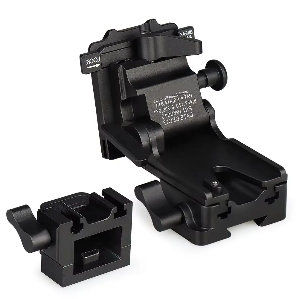 Soporte NVG de aluminio para gafas visión nocturna, caza - imagen 2
