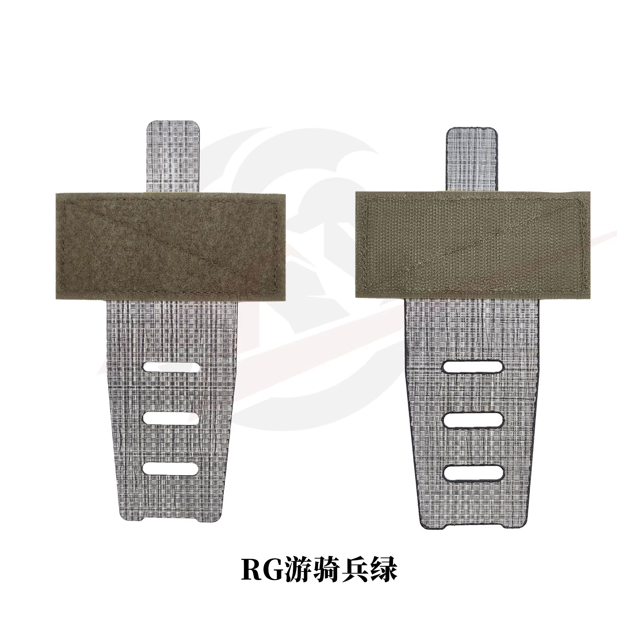 Accesorios colocados sobre el panel