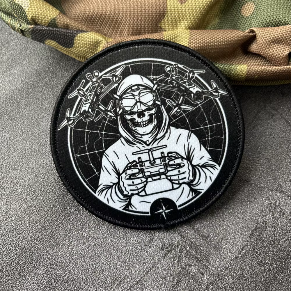 Parche táctico militar de insignia moral con velcro gancho/bucle - imagen 5