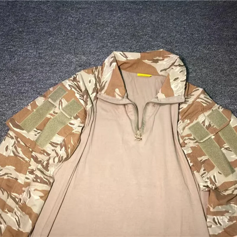 Uniforme táctico camuflaje tigre desierto – top y pantalón combate - imagen 2