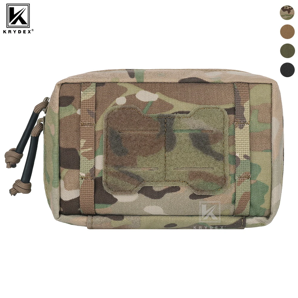 KRYDEX Bolsa táctica MOLLE EDC de nylon 500D para cinturón - imagen 4