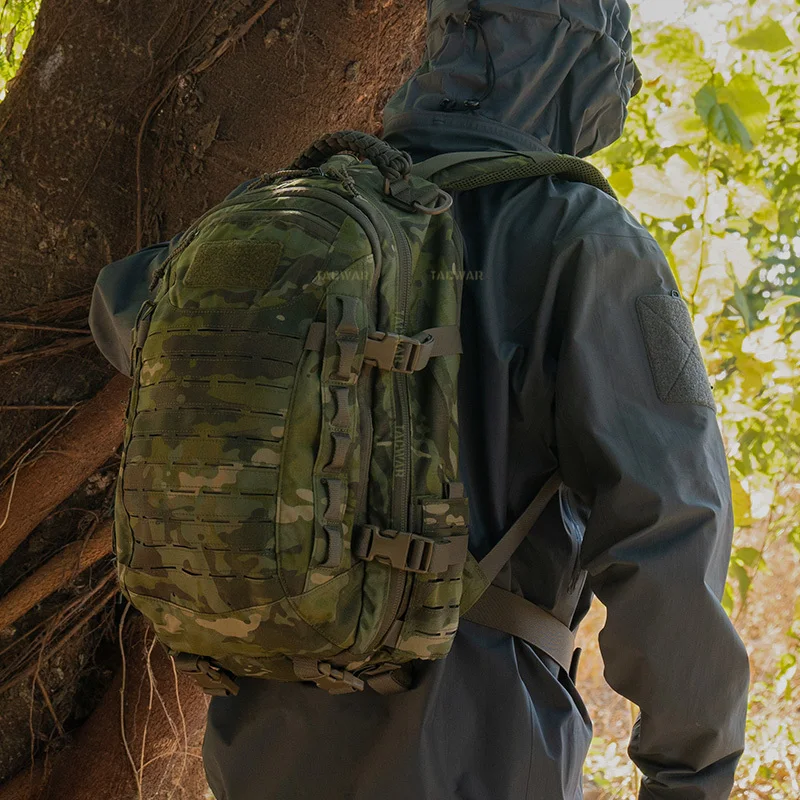Mochila táctica MOLLE resistente y transpirable para EDC airsoft - imagen 3