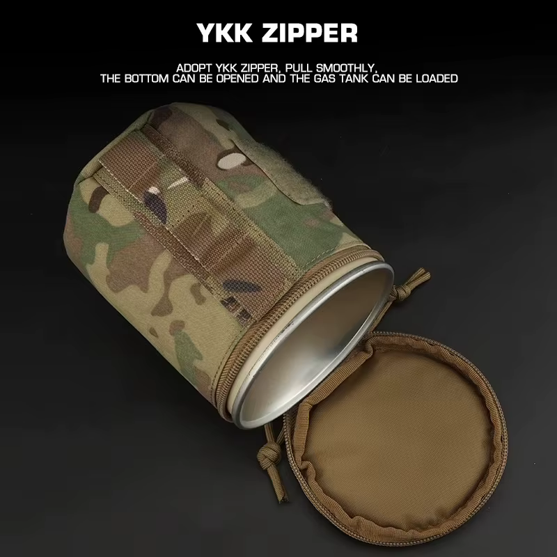 Bolsa de almacenamiento de gas camuflaje grande con cremallera - imagen 5