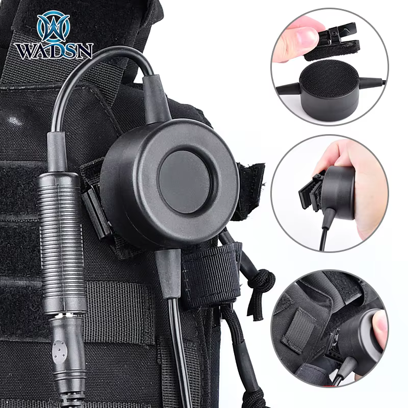 Auricular PTT táctico TCI para Kenwood ICOM Motorola Yaesu - imagen 5