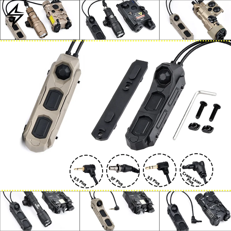 AXON Interruptor remoto táctico dual para linternas M300 y M600 - imagen 5