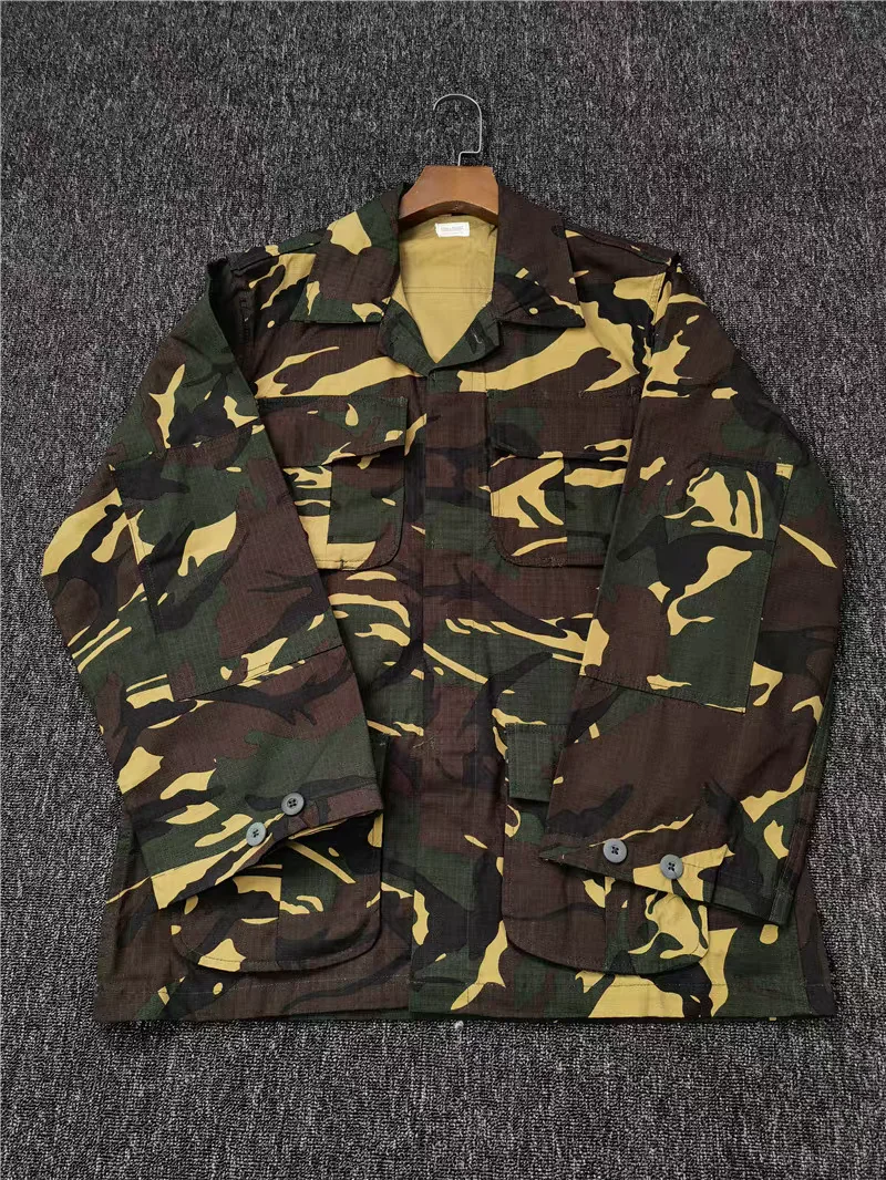Conjunto táctico camuflaje multibolsillos hombre, chaqueta antidesgarro - imagen 5
