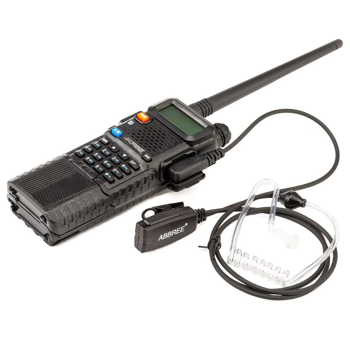 Abbree Auriculares manos libres VOX 2 pines para walkie talkie - imagen 4