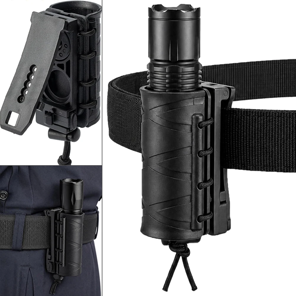 Funda táctica giratoria para linterna de cinturón de servicio - imagen 5