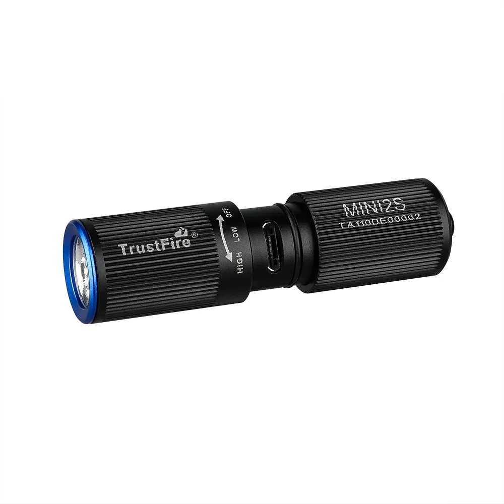 Linterna táctica Trustfire Mini2S EDC recargable USB 220 lúmenes - imagen 4