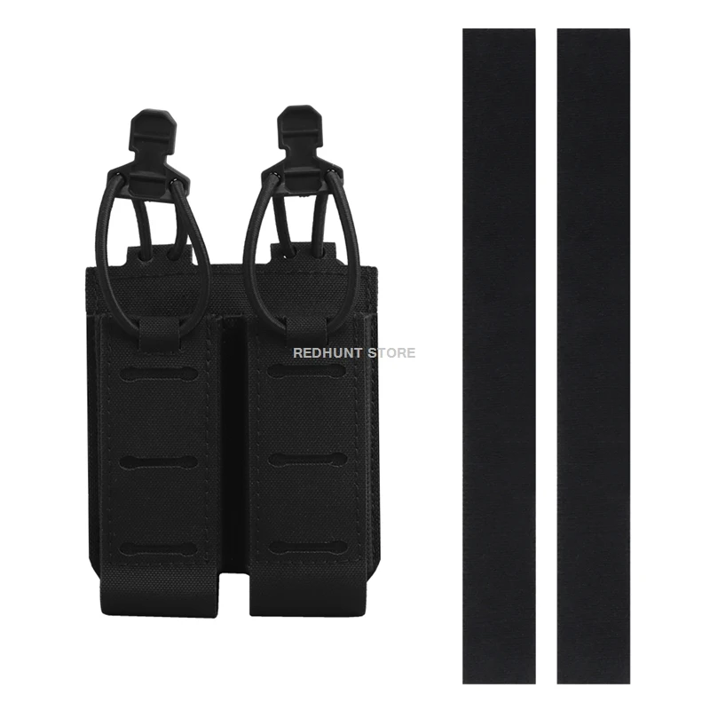 Assaulter 2.0 Bolsa táctica doble pistola magnética Molle 9mm