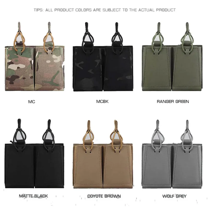 Bolsa MOLLE para cargadores con sujeción elástica