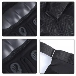 Guantes tácticos antideslizantes de dedo completo para tiro, caza y ciclismo