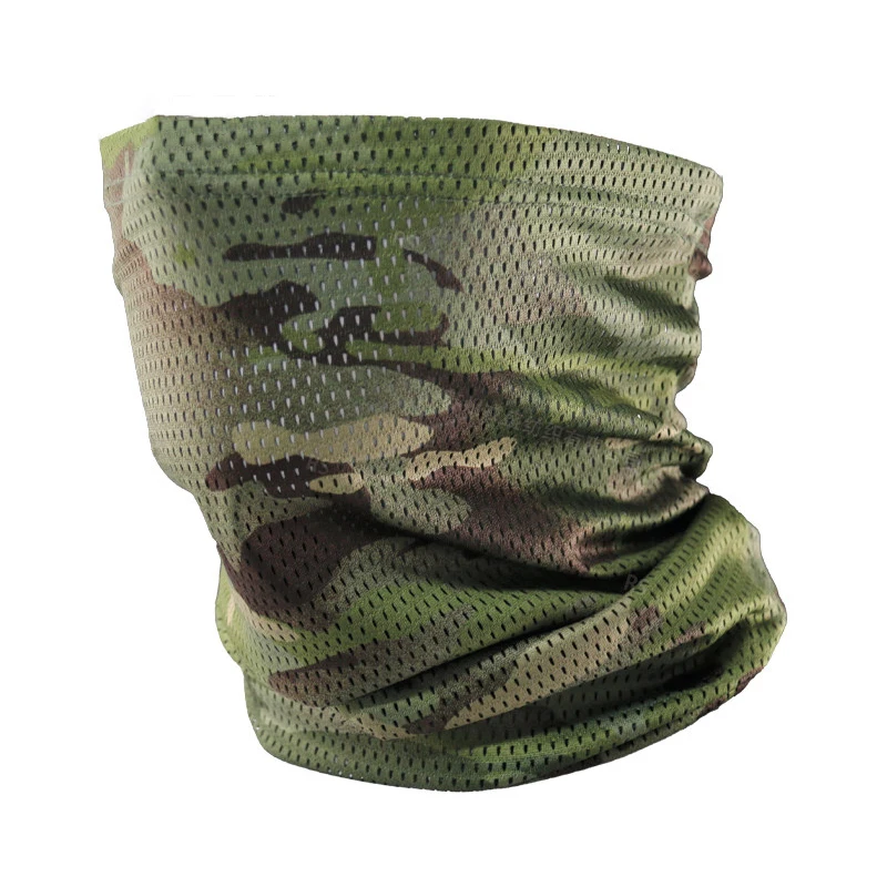 Bufanda táctica camuflaje ligera verano con protección solar - imagen 2