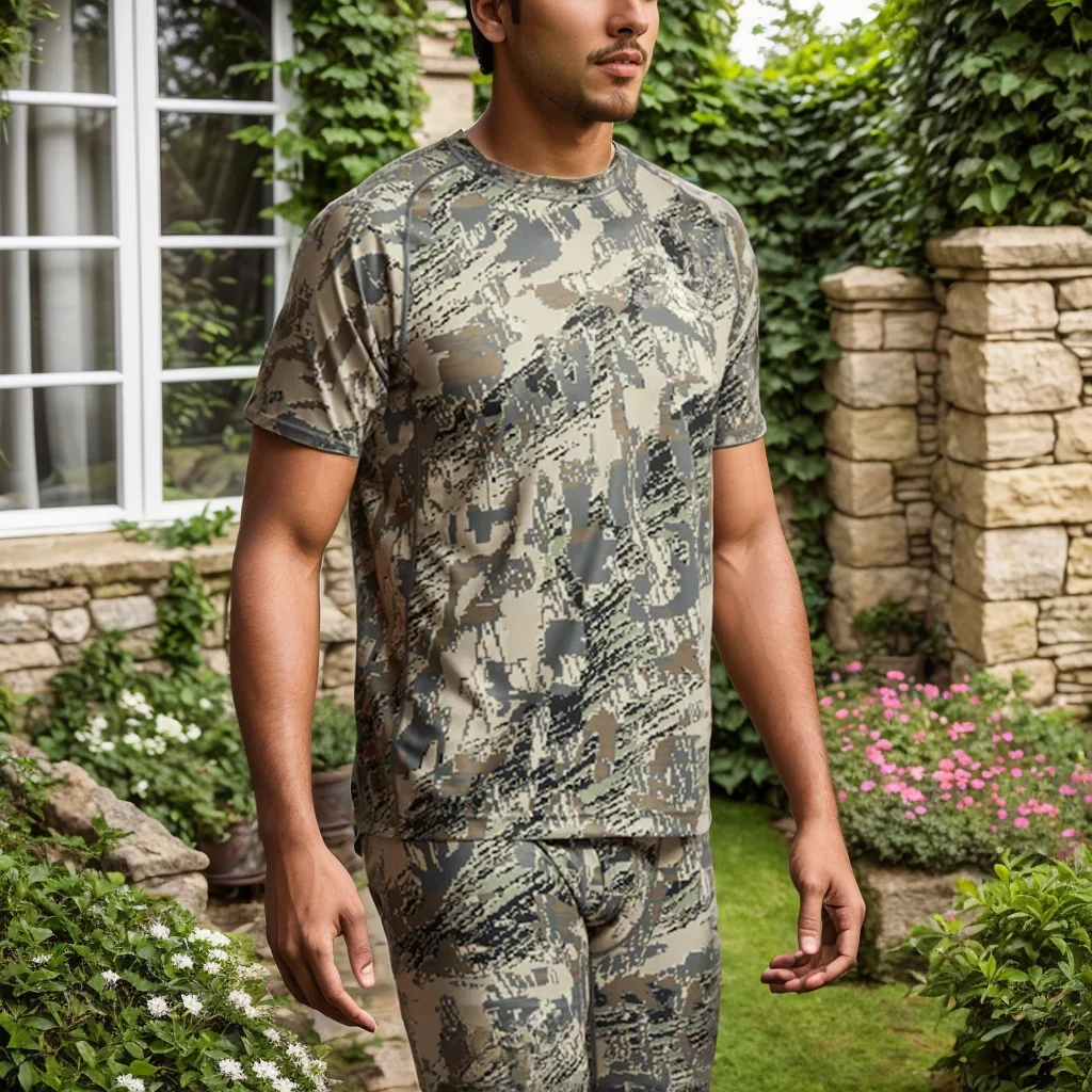 Camiseta táctica antibacteriana secado rápido camuflaje manga corta - imagen 5