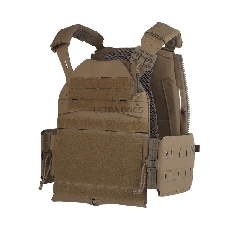 CS Chaleco táctico modular MOLLE ajustable con portaplacas rápida - imagen 2