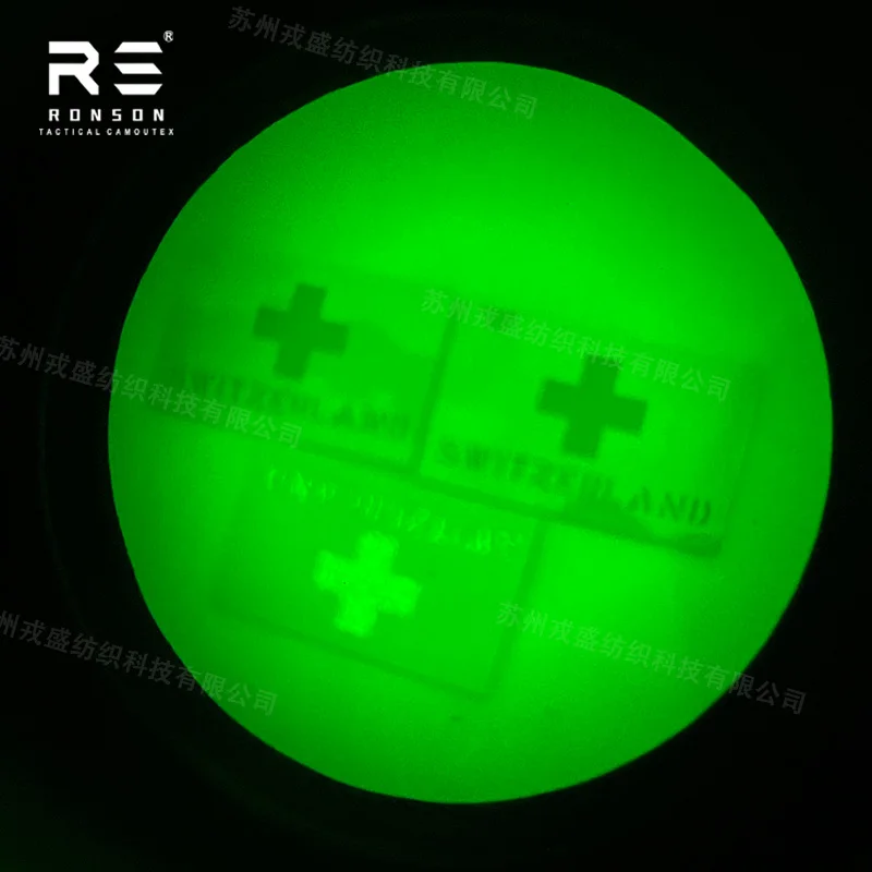 Parche táctico Suiza camuflaje reflectante NIR IRR bordes láser - imagen 4