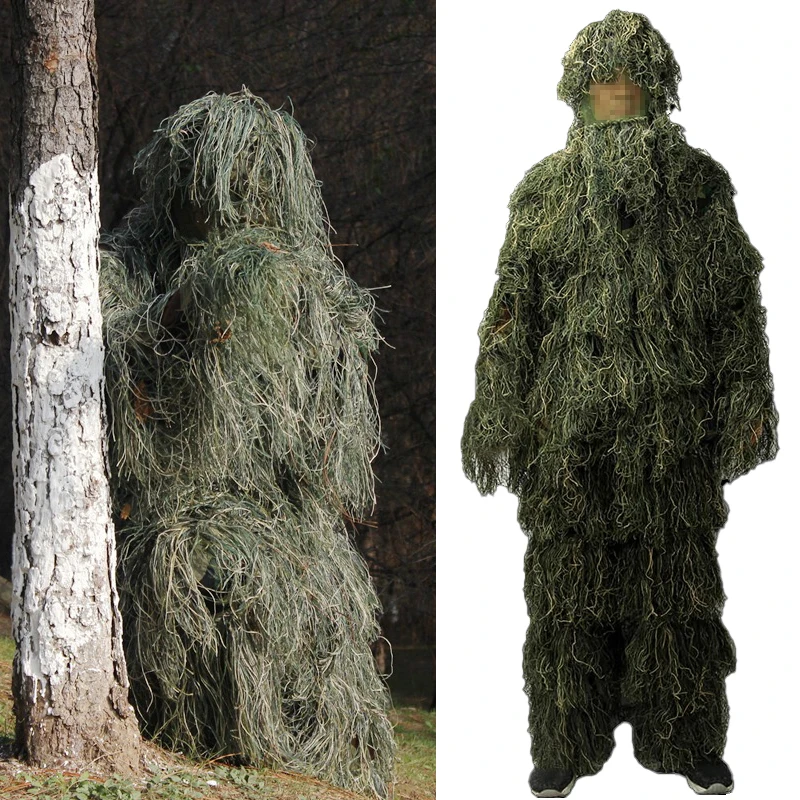 Traje de camuflaje Geely de lana para francotirador ripstop - imagen 3