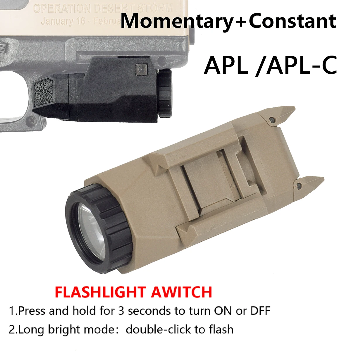 INFORCE Linterna táctica WML APL de exploración LED colgante - imagen 5